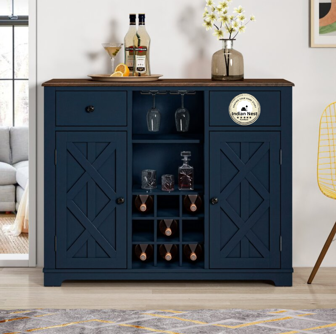 Blue Burke Bar Counter