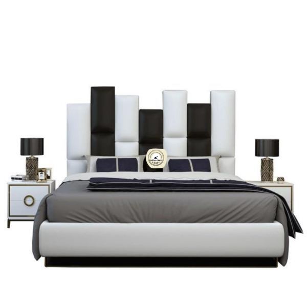 European Upholstered Bed With Storage