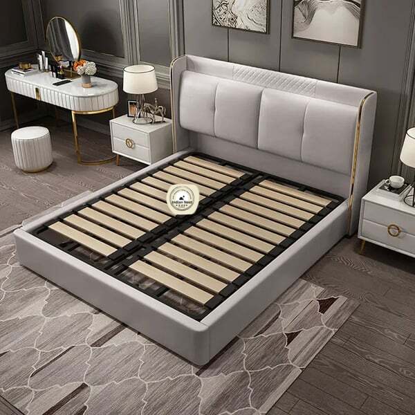 Nordic Upholstery Bed In Leatherette