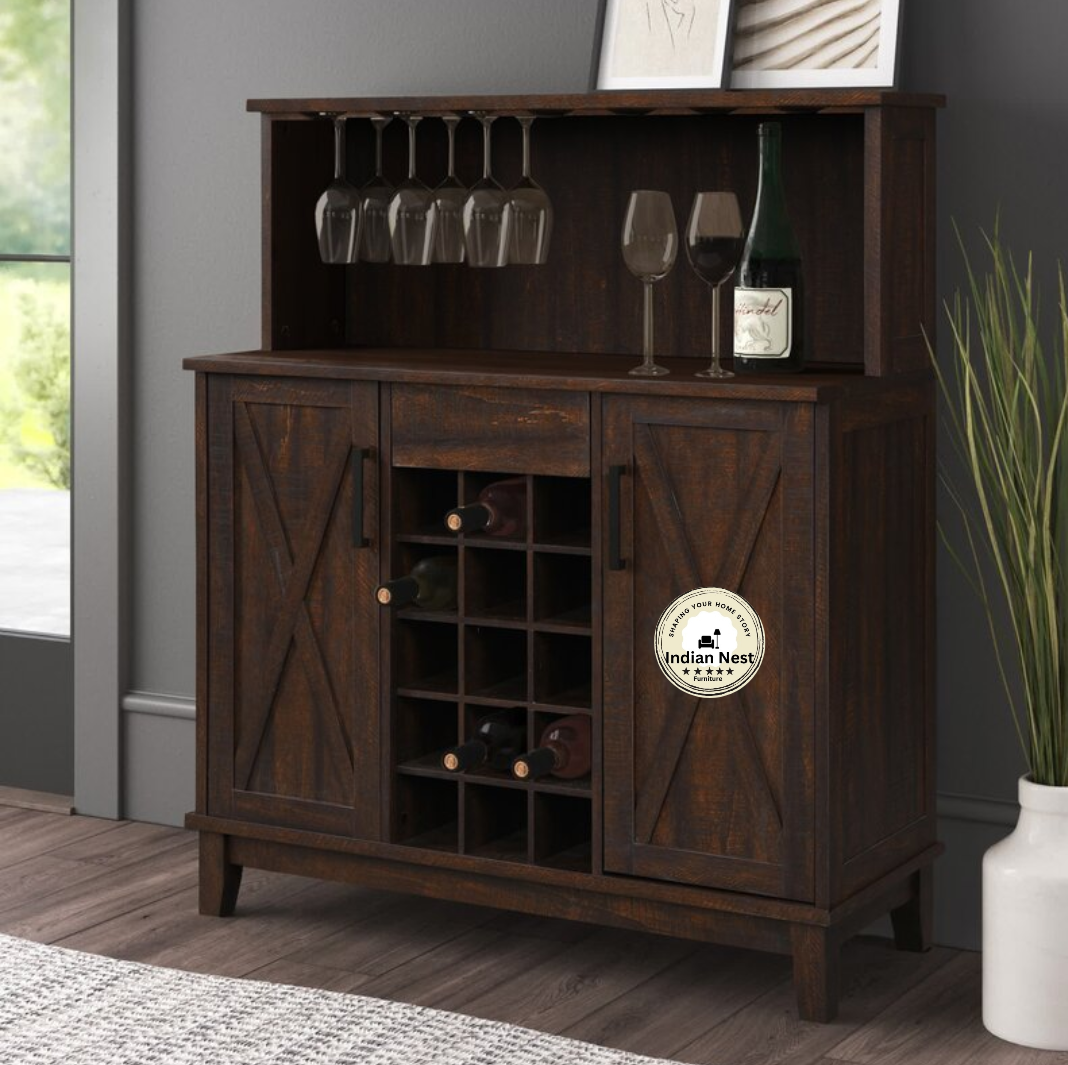 Wooden Eastern Bar Counter