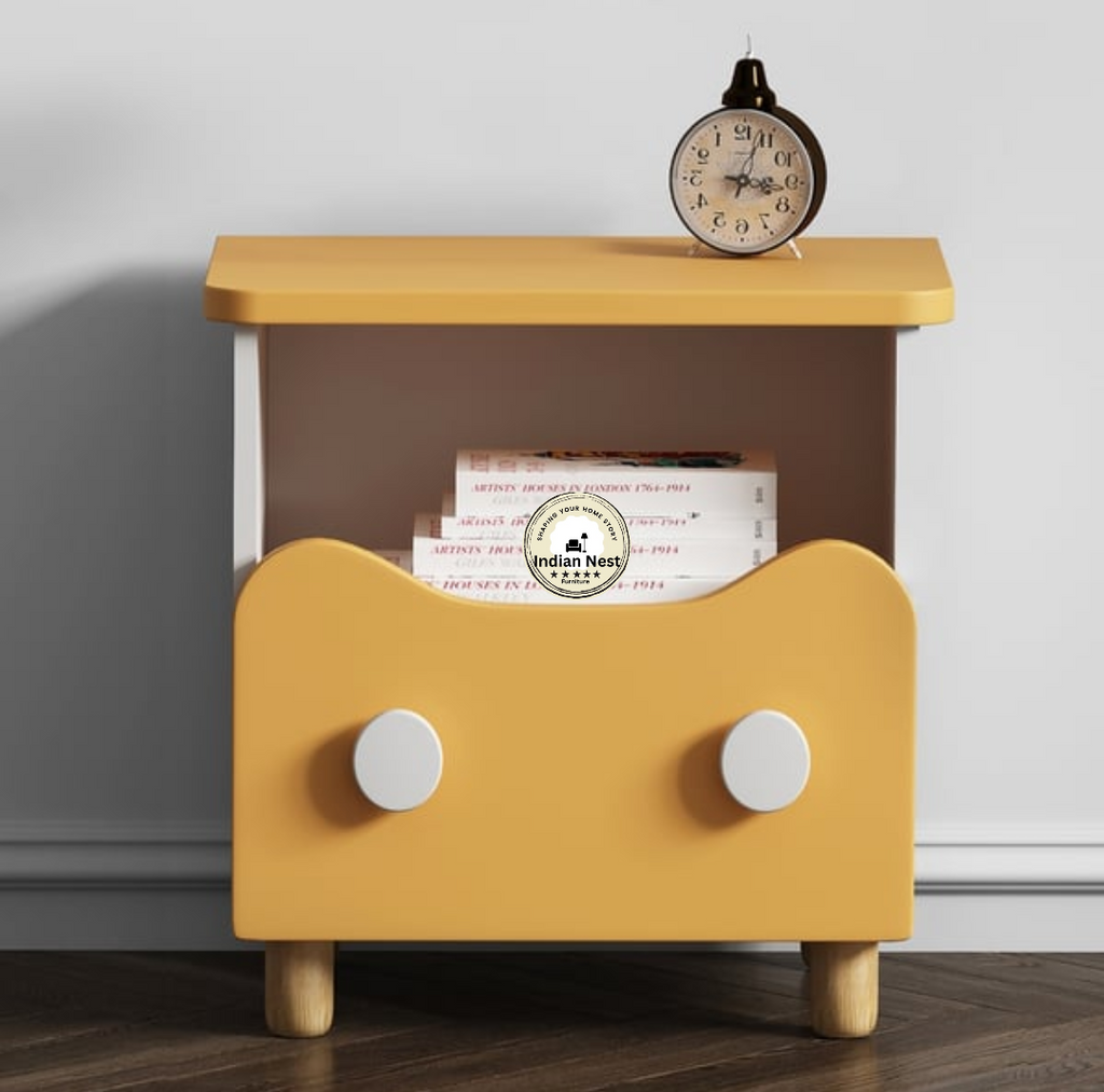 Coimbatore Yellow Bed Side Table