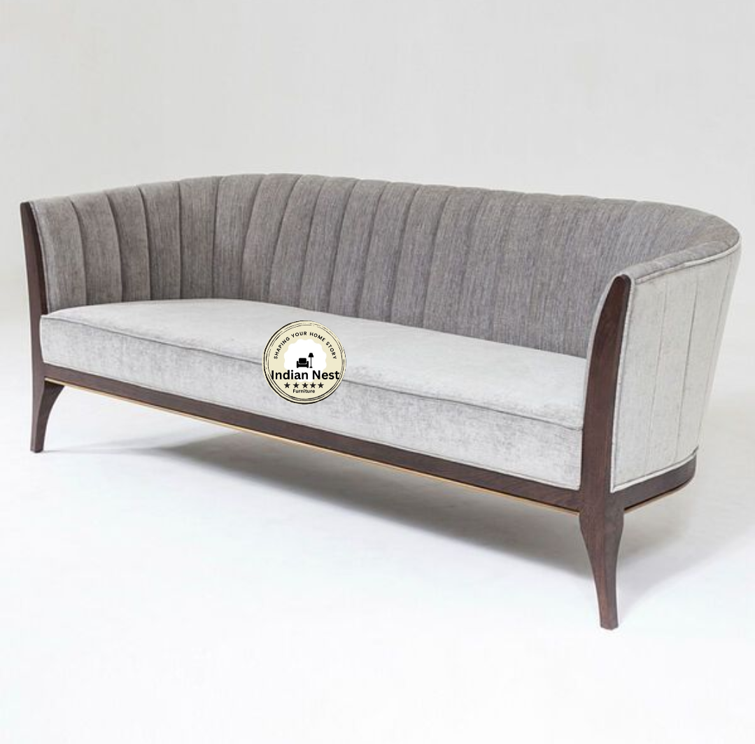 Wooden Sleek Sofa