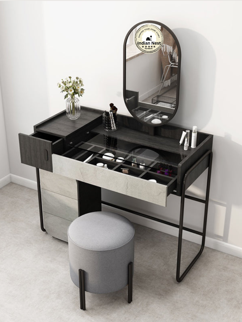 Aahed Seol Makeup dresser with stool