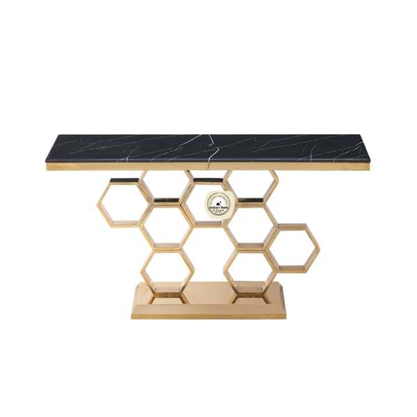 Attracting Black Consol Table
