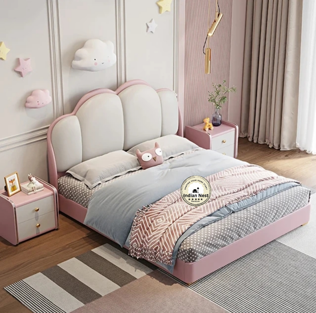Norwich funky pink kids bed