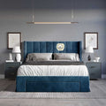 Rolex Pretty Blue Upholstered Bed