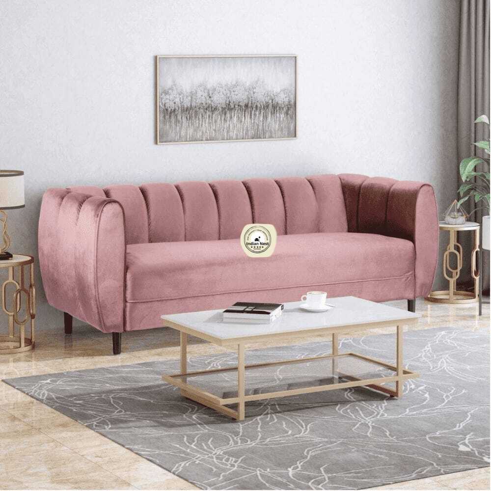 Aspen Modern Sofa In Suede