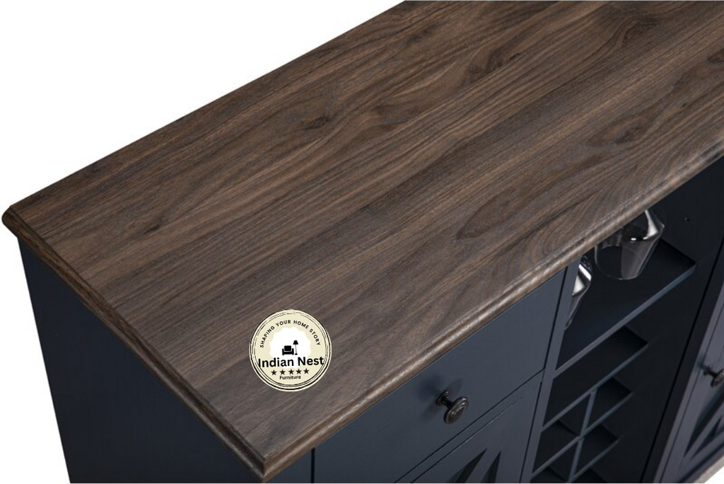Blue Burke Bar Counter