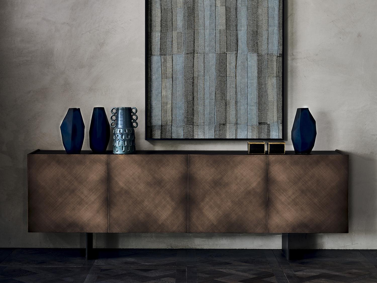 Geometric Chest Storage Unit