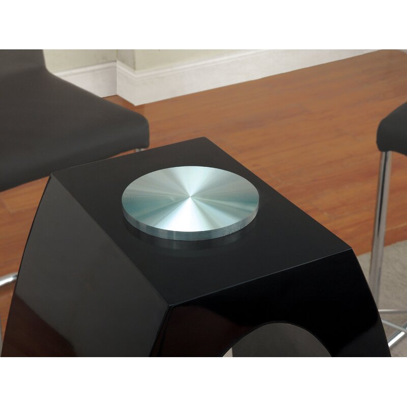 Glass Black Dining Table