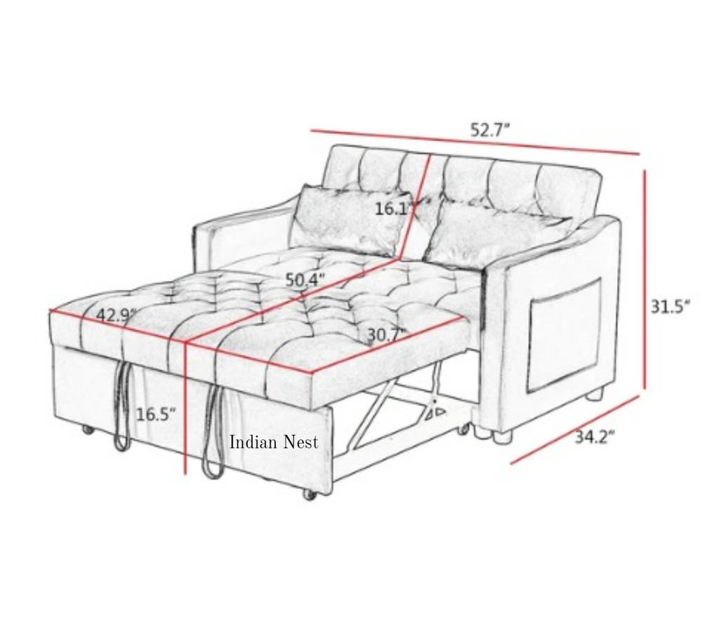 Elena Sofa Cum Bed