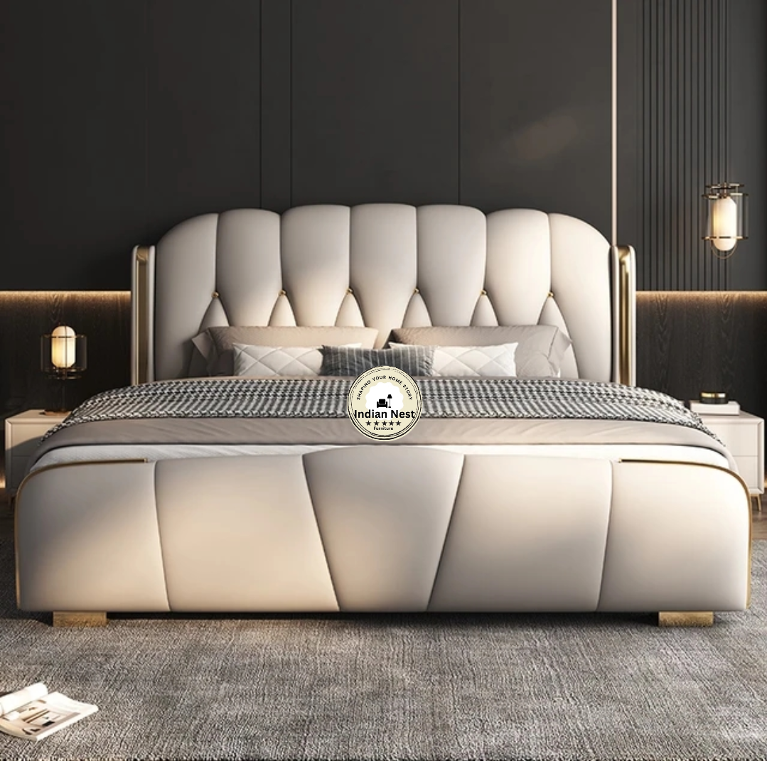 Ozark Upholstered Bed With Storage