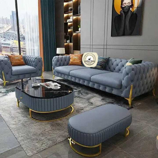 Al Jazeere Family Sofa Set In Leatherette