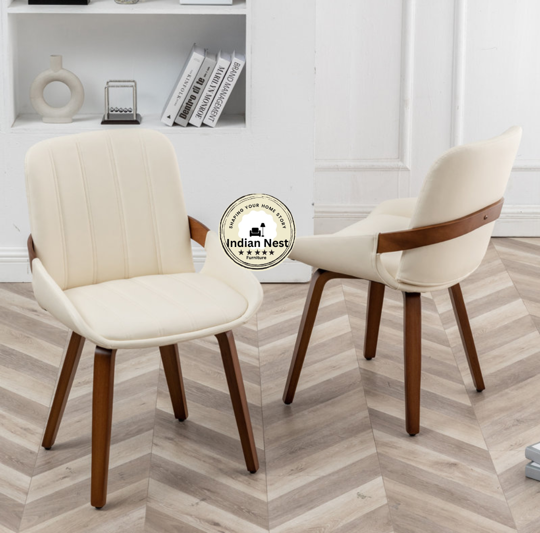Nordic Wooden Dining Chair (Pair)