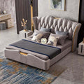 Helsinki Wuffted Bed With Wingback Headboard