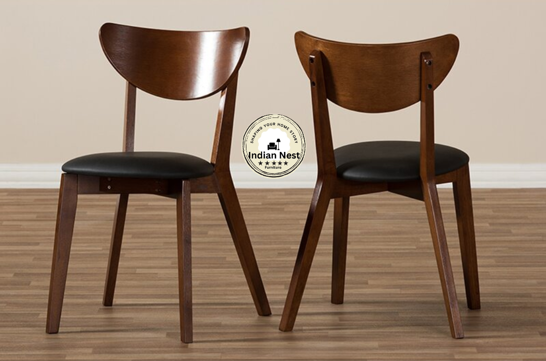 Douglas Aarline Aesthetic Wooden Dining Chair (Pair)
