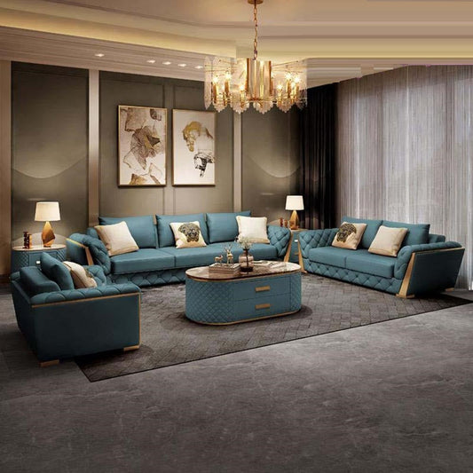 Urban Style Newly Designed Leatherette Sofa Set