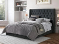 Canabria Upholstered Bed In Suede