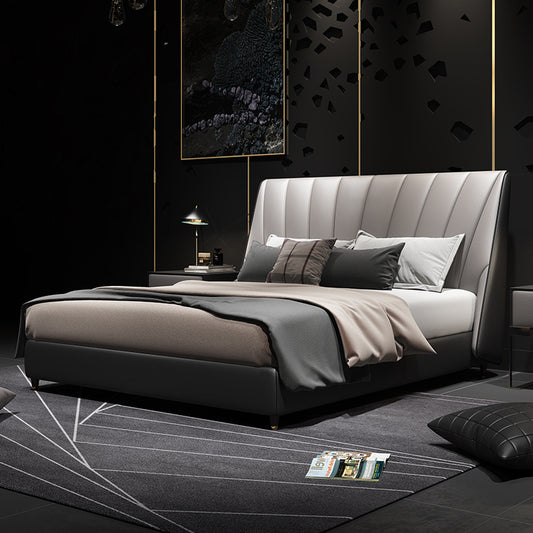 Indigo Luxury Bed in Leatherette