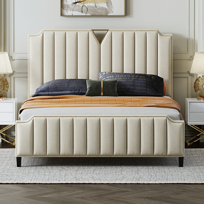 Cuddle Bed in Leatherette with comfort feel.